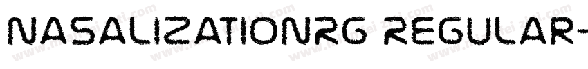 nasalizationRg Regular字体转换